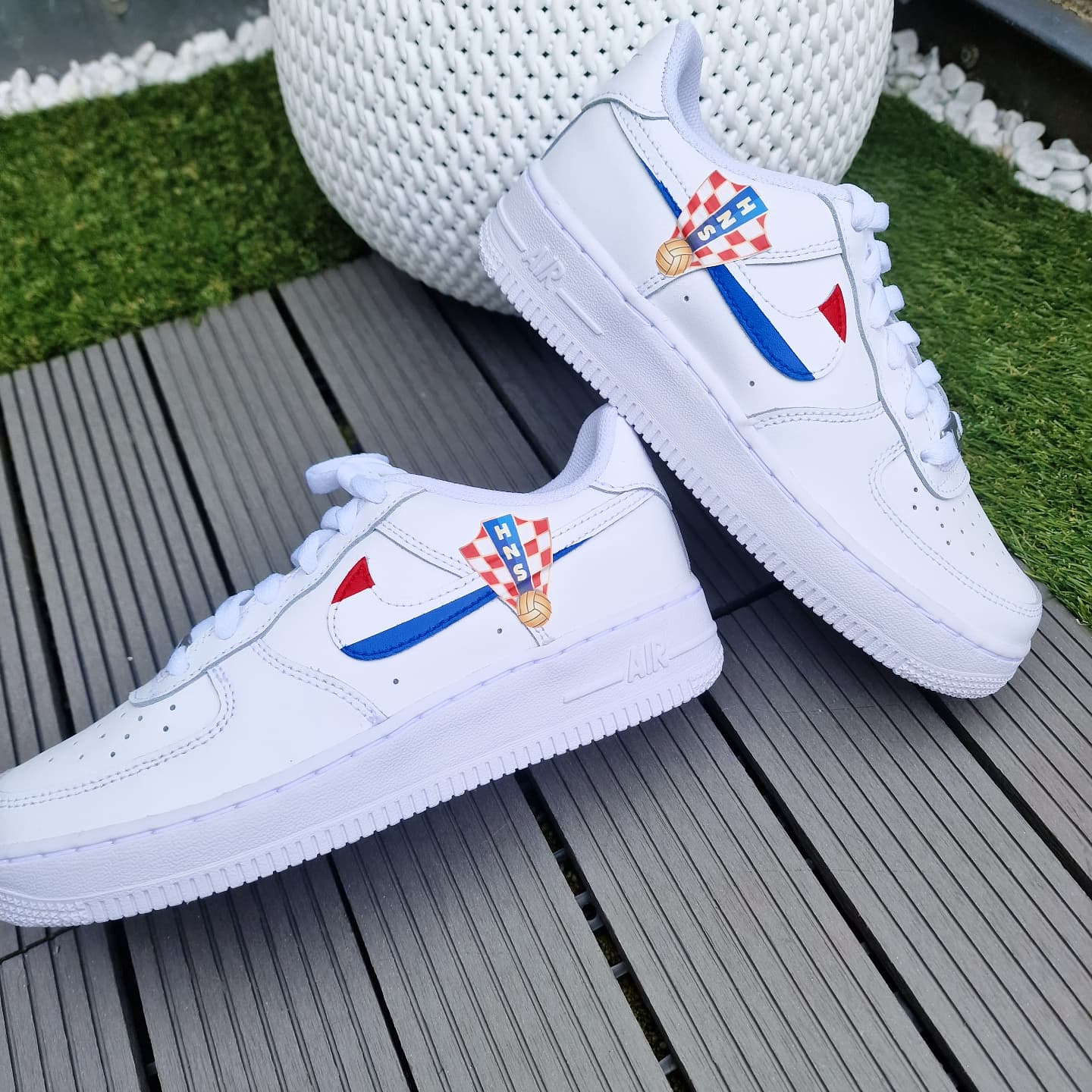 Air Force 1 "Kroatien Fußball Logo"