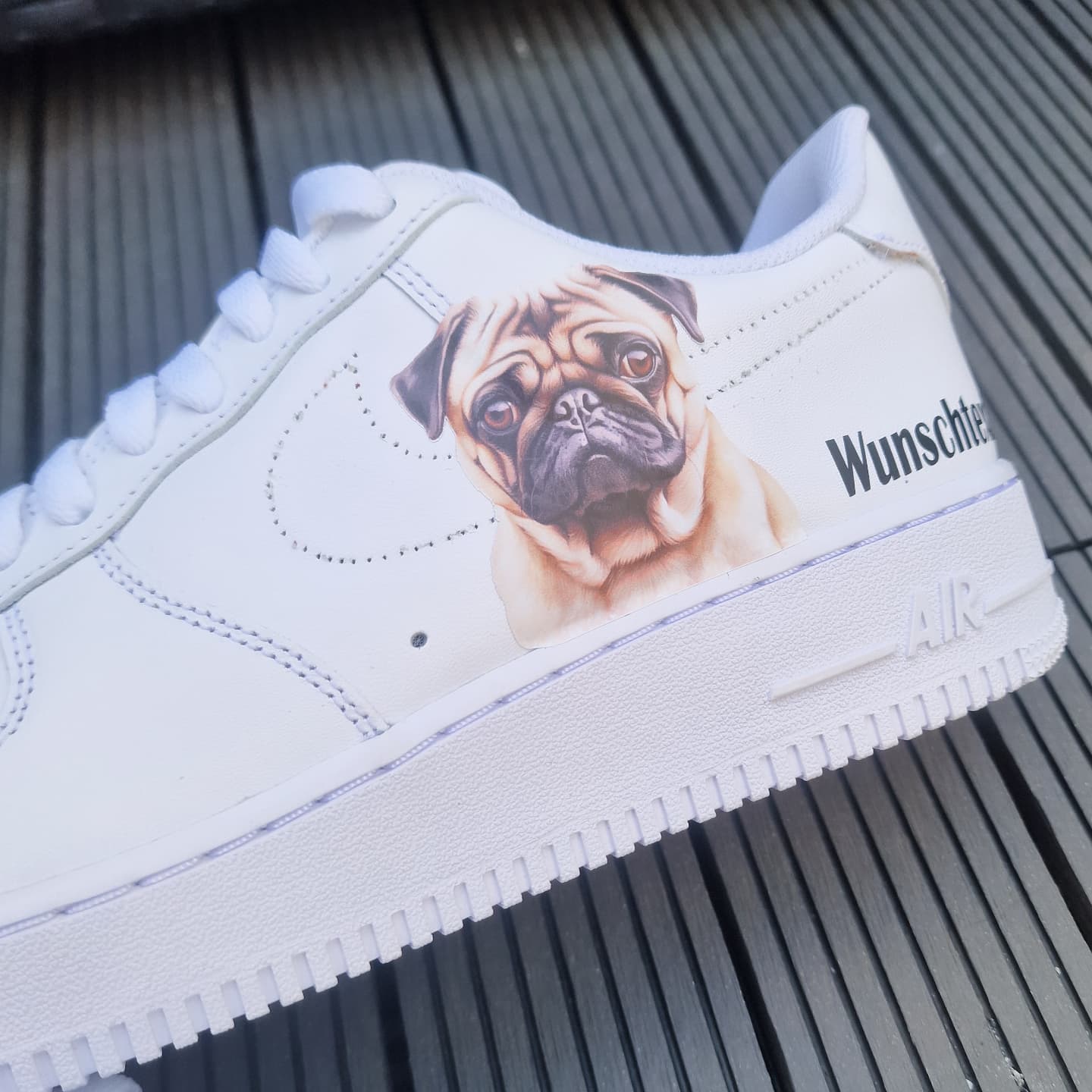 Air Force 1 "Mops Wunschtext"