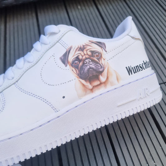 Air Force 1 "Mops Wunschtext"