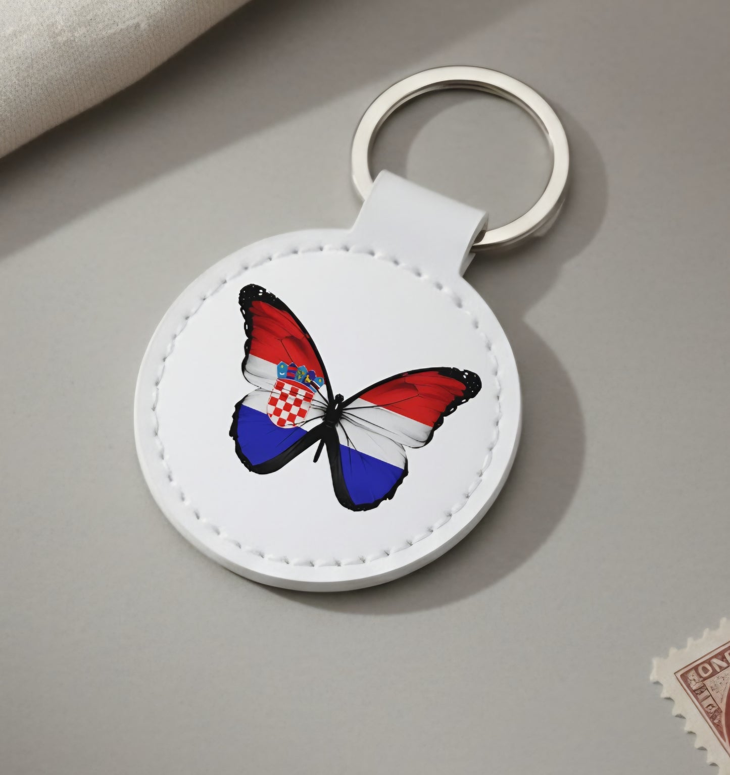 Schlüsselanhänger Kroatien Schmetterling 021
