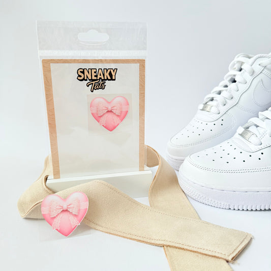 Sneakytats "Herz Schleife 0029"