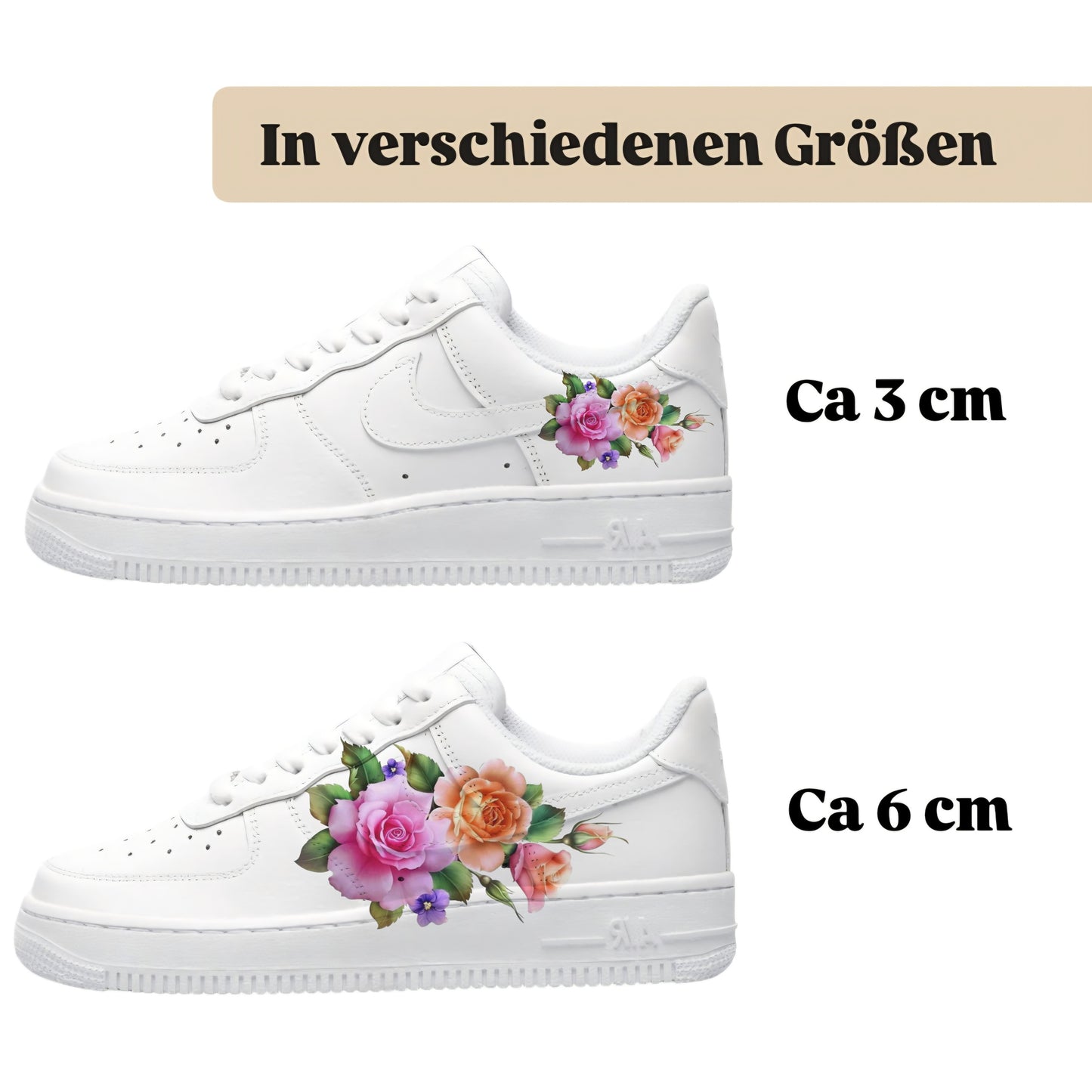 Sneakytats "Bunte Blumen 0045"