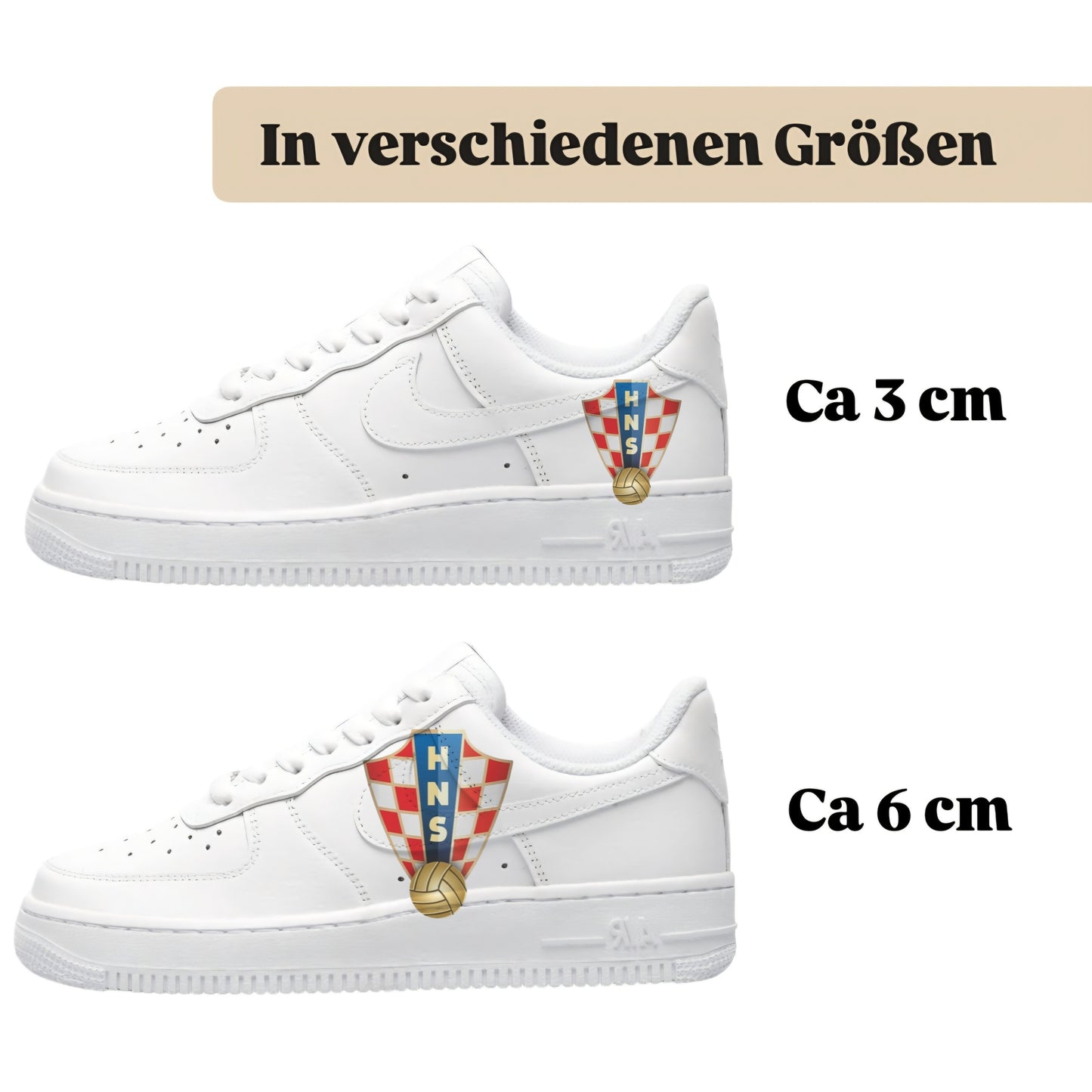 Sneakytats "Kroatien Wappen 0073"