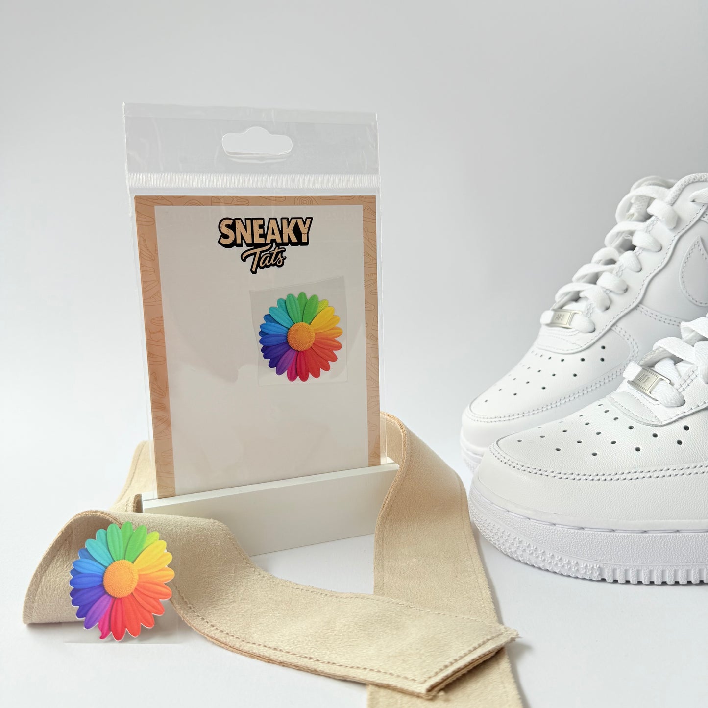 Sneakytats "bunte Blume 0081"