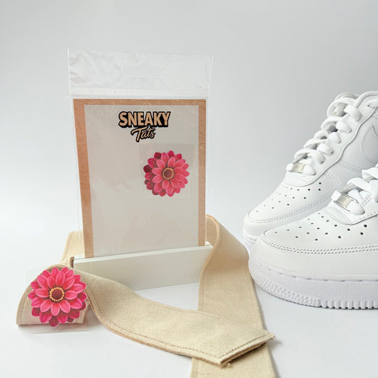 Sneakytats "pinke Dahlie 0084"