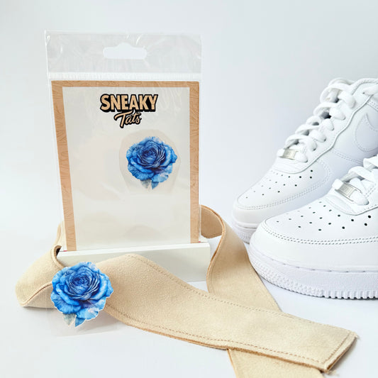 Sneakytats "Rose altblau 0114"