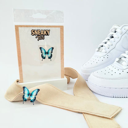 Sneakytats "Blauer Schmetterling 0118"