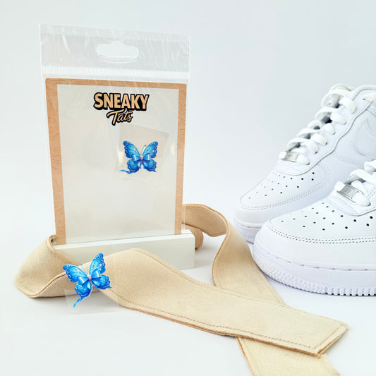 Sneakytats "Blaue Schmetterlinge 0122"