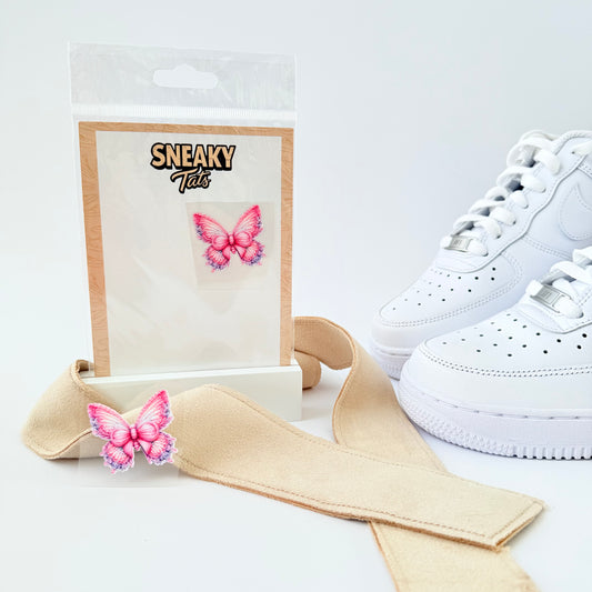 Sneakytats "Rosa Schmetterlinge 0141"