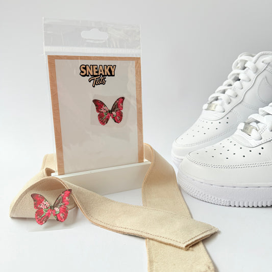 Sneakytats "Blumen Schmetterlinge 0151"