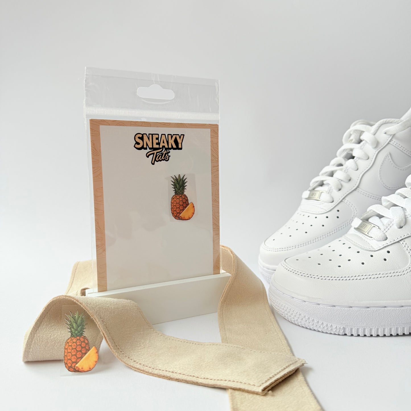 Sneakytats "Ananas mit Scheibe 0155"