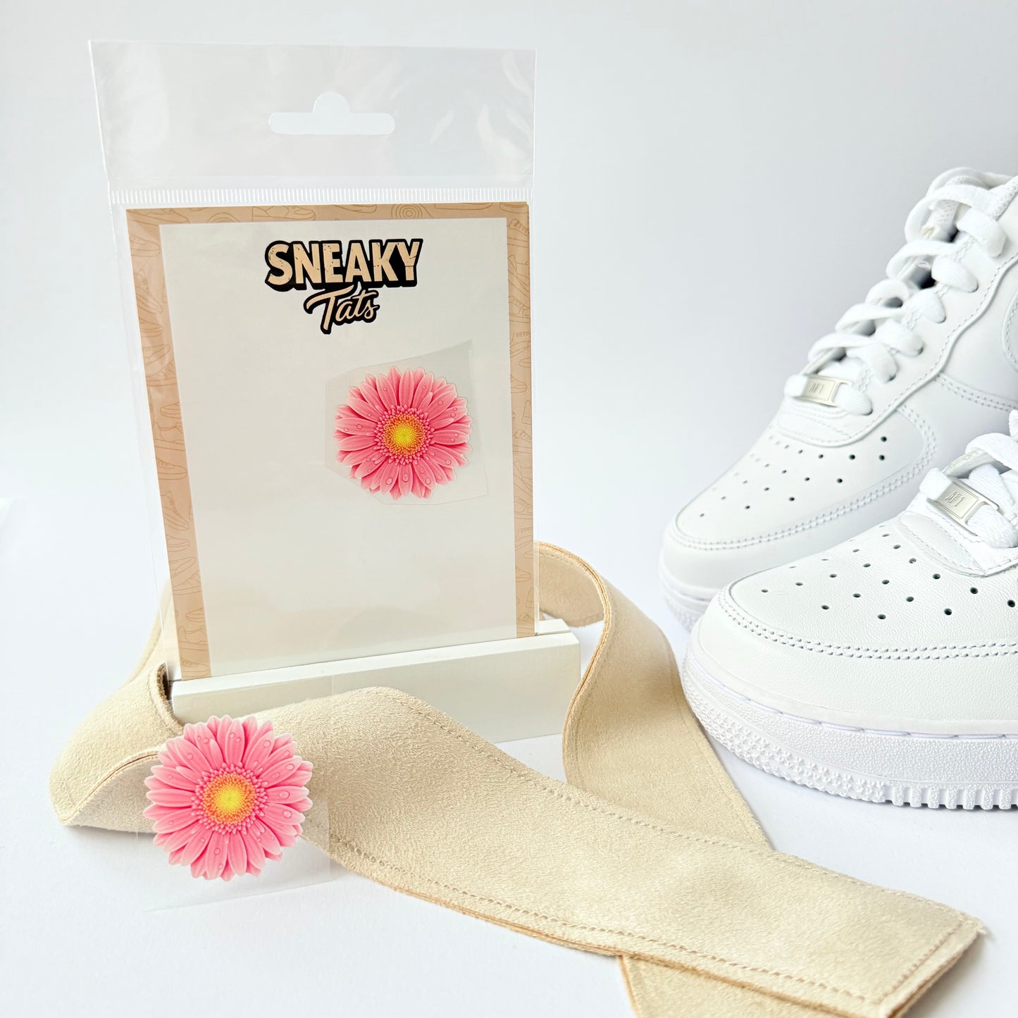 Sneakytats "Rosa Gerbera 0183"