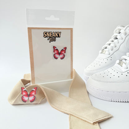 Sneakytats "Rote Schmetterlinge 0189"