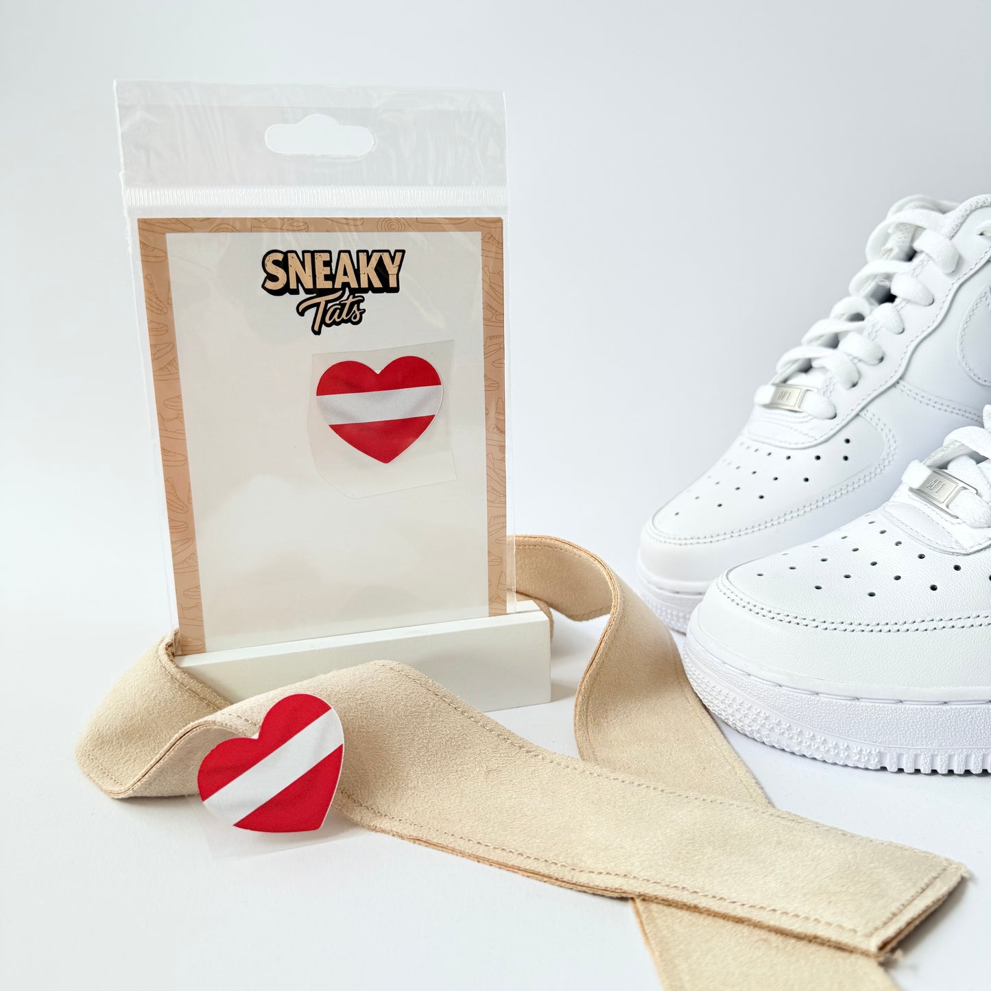 Sneakytats "Herz Österreich 0264"