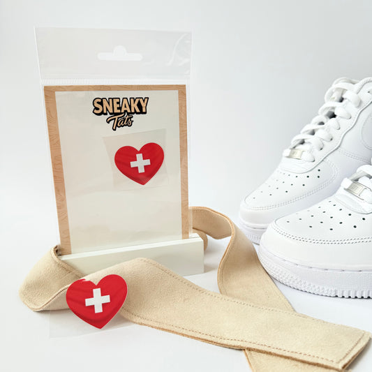 Sneakytats "Herz Schweiz 0266"