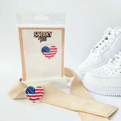 Sneakytats "Herz USA 0256"