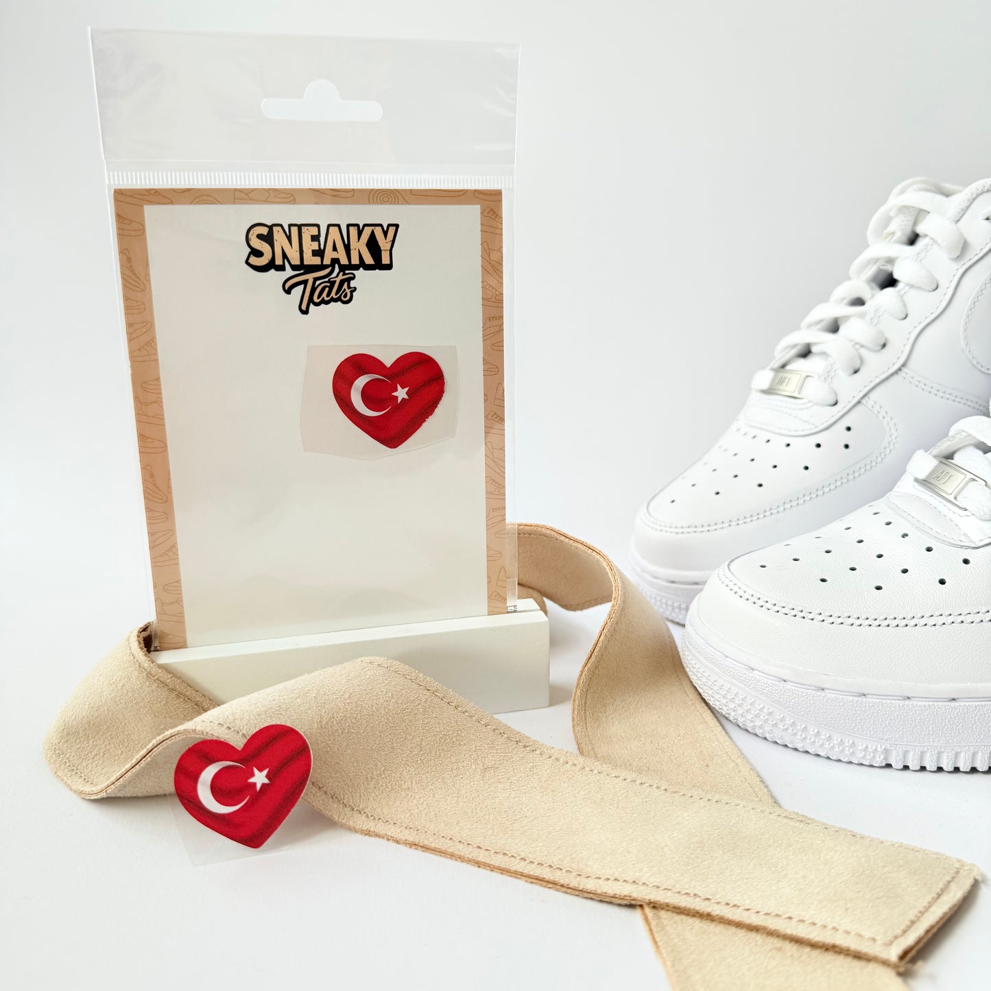 Sneakytats "Herz Türkei 0280"