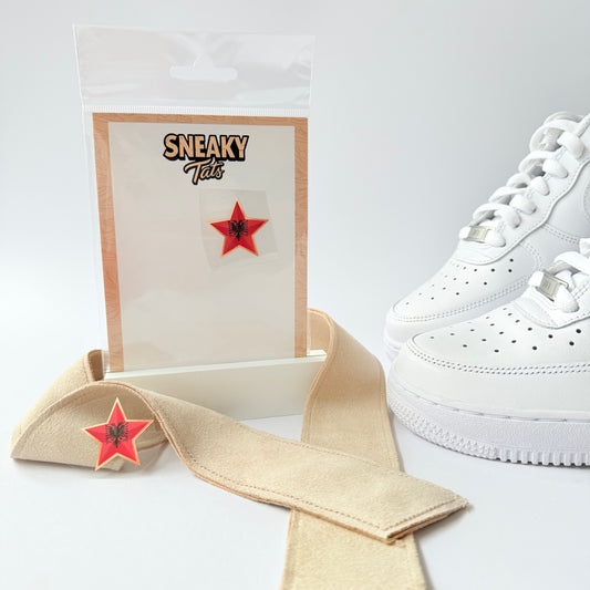 Sneakytats "Albanien Stern 0301"