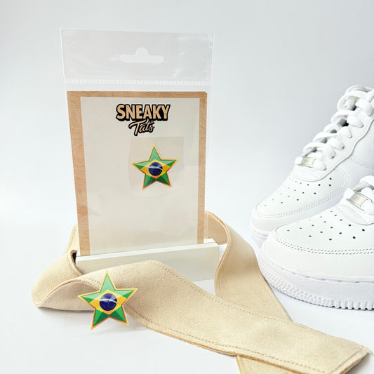Sneakytats "Brasilien Stern 0308"