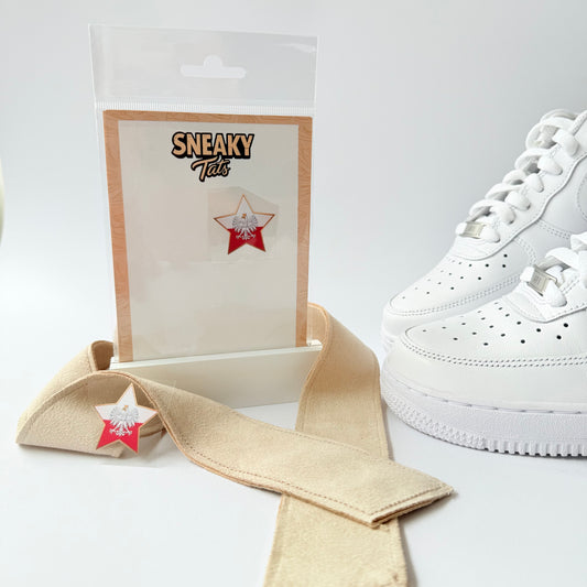 Sneakytats "Polen Stern 0312"