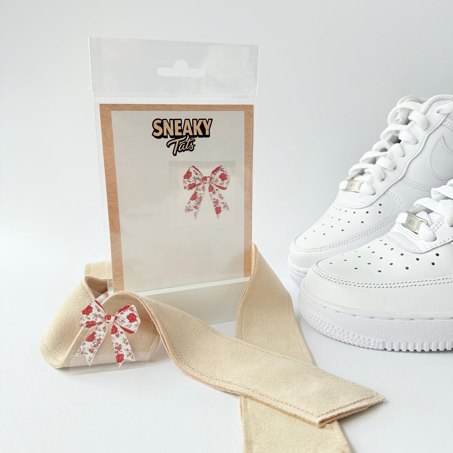 Sneakytats "Schleife Blumen 0346"