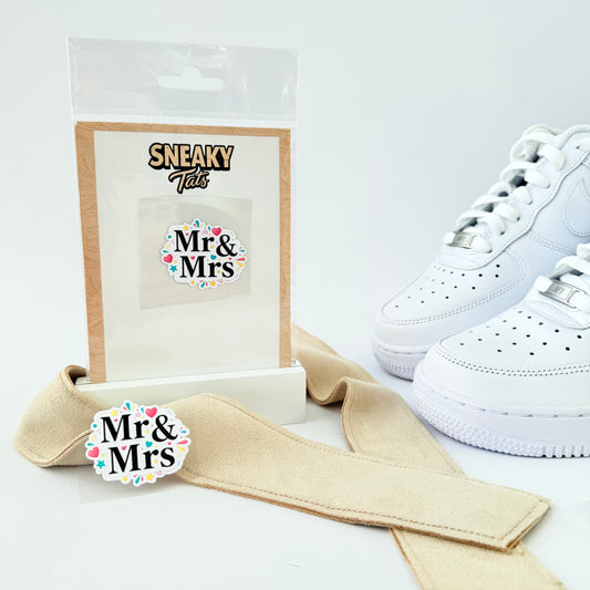 Sneakytats "Schriftzug Mr & Mrs 0352"