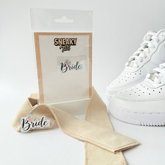 Sneakytats "Schriftzug Bride 0363"