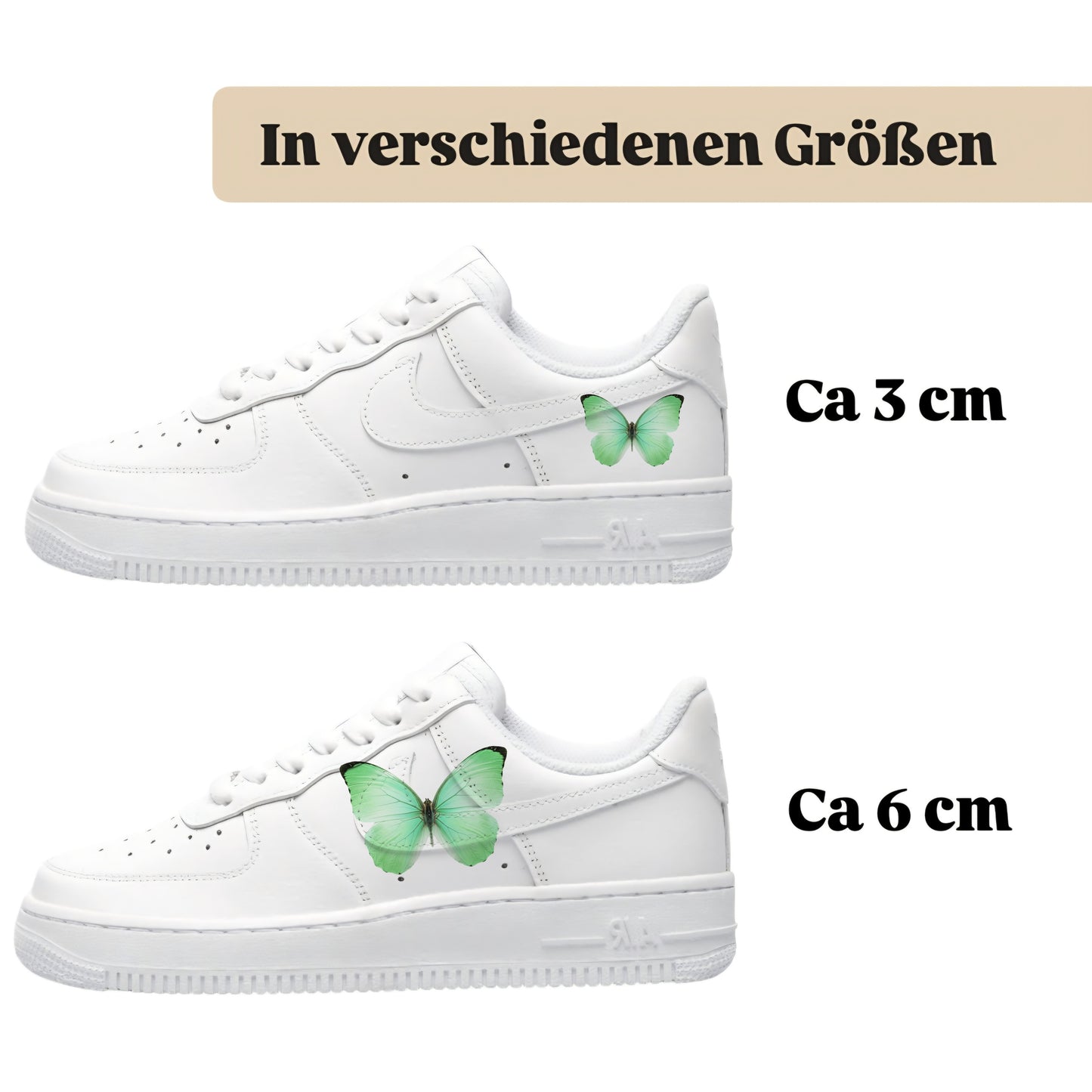 Sneakytats "Grüne Schmetterlinge 0460"