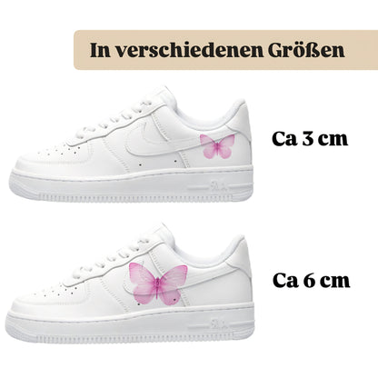 Sneakytats "rosa Schmetterlinge 0463"