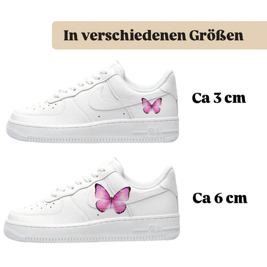 Sneakytats "pinke Schmetterlinge 0464"