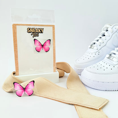 Sneakytats "pinke Schmetterlinge 0464"