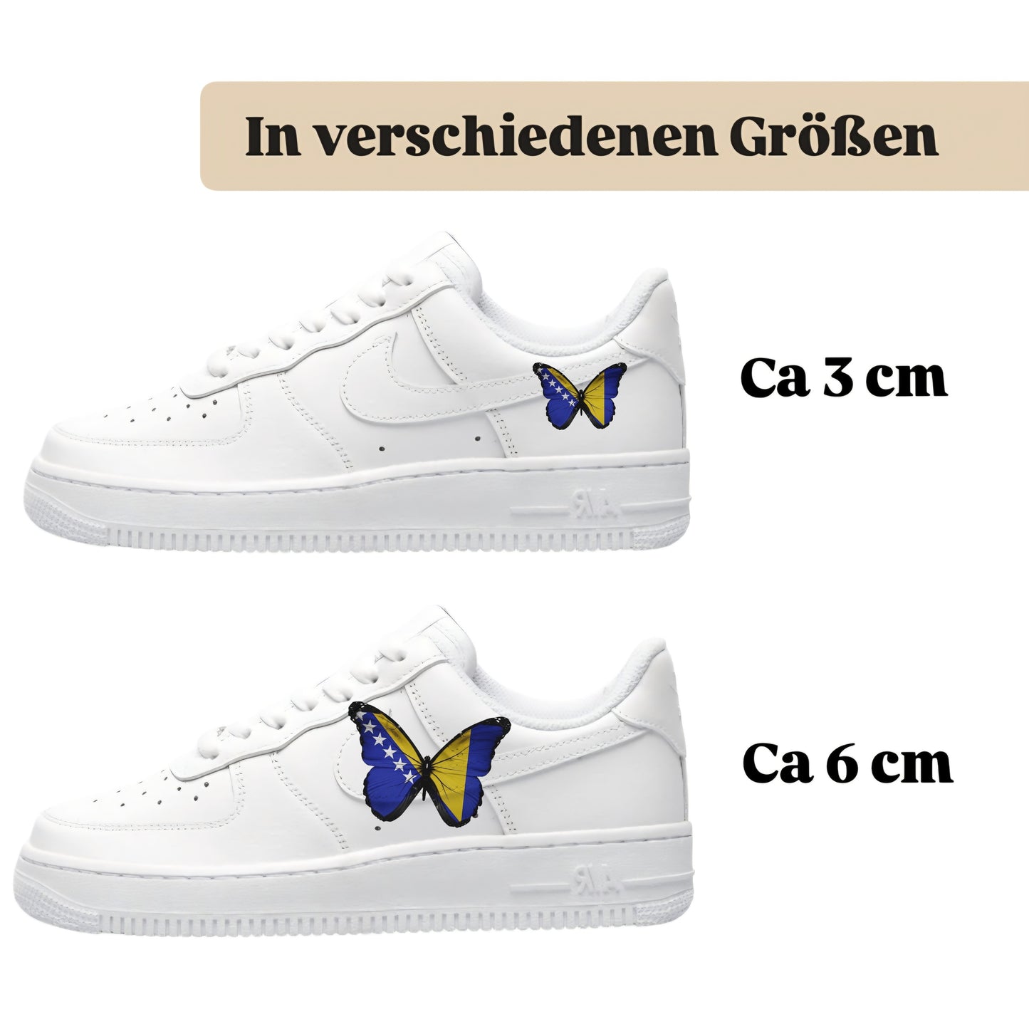 Sneakytats "Bosnien Schmetterlinge 0466"