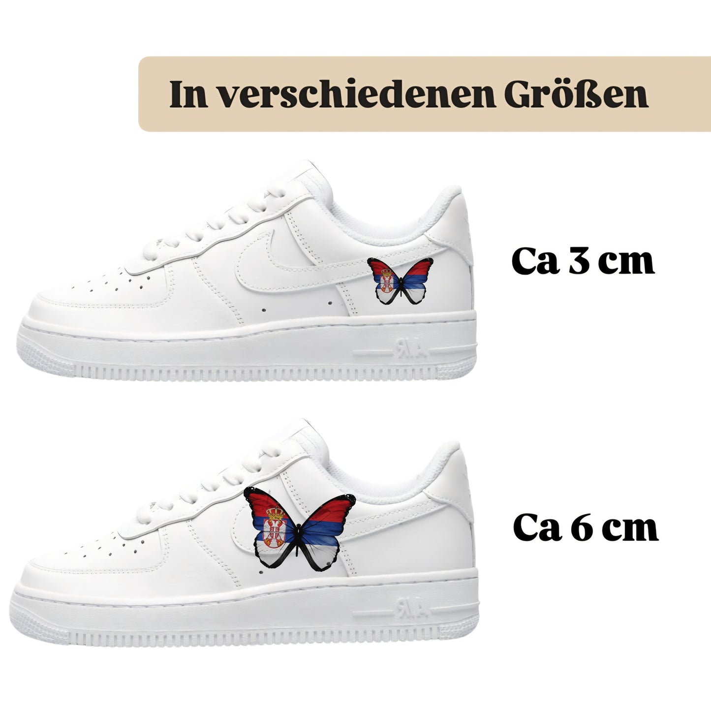 Sneakytats "Serbien Schmetterlinge 0468"