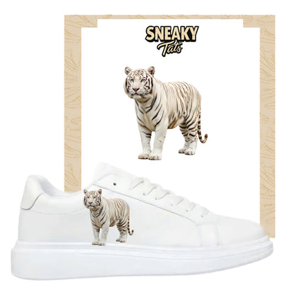 Sneakytats "weißer Tiger 0517"