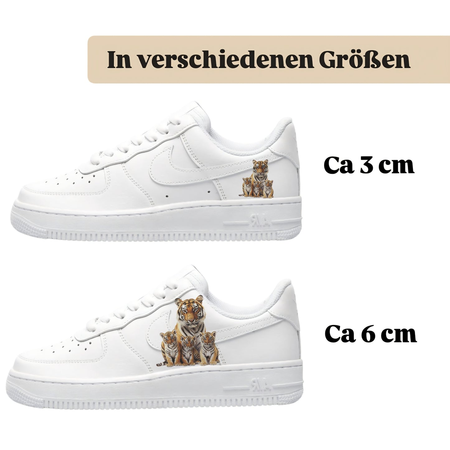 Sneakytats "Tiger Familie 0604"