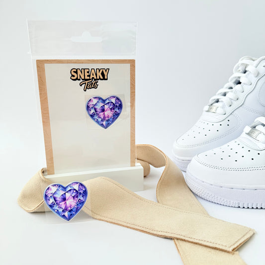 Sneakytats " Diamant Herz 0624"