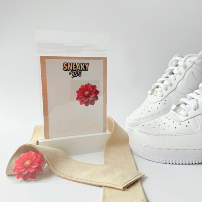 Sneakytats " rote  Blumen 0652"