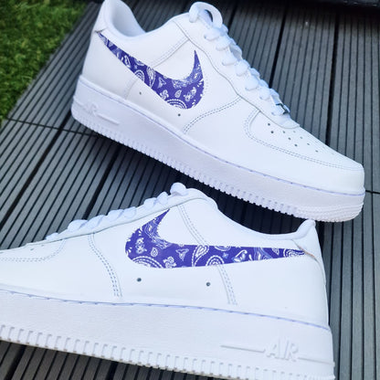 Air Force 1 "Bandana blau" 0006