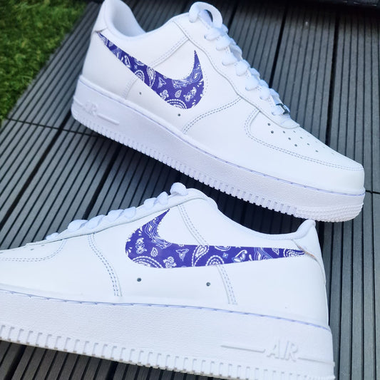 Air Force 1 "Bandana blau"