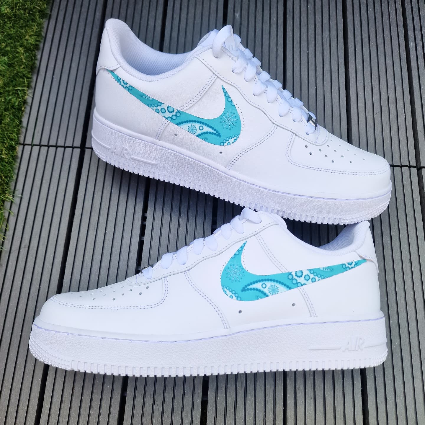 Air Force 1 "Bandana turkis"