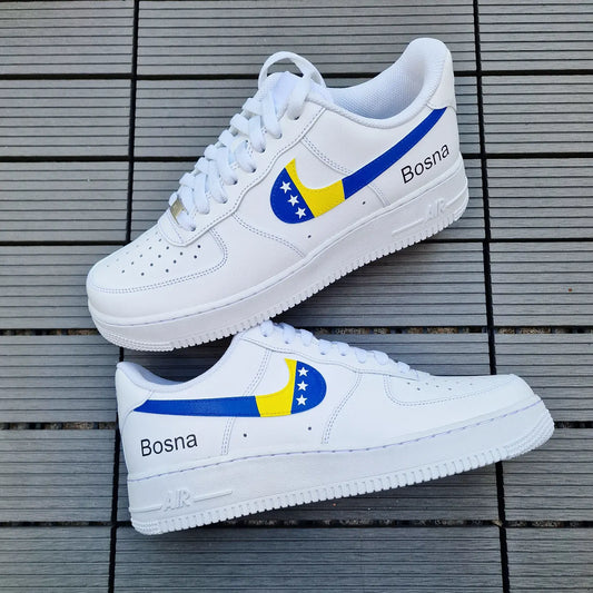 Air Force 1 "Bosnien mit Wunschtext"