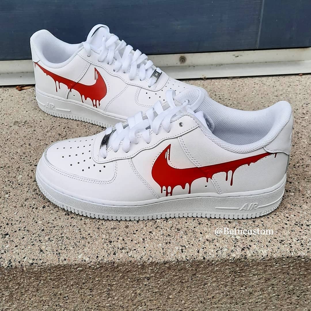 Air Force 1 "Drip Red"