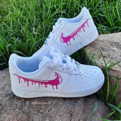 Air Force 1 "Drip two pink"