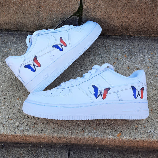 Air Force 1 "Frankreich Schmetterlinge"