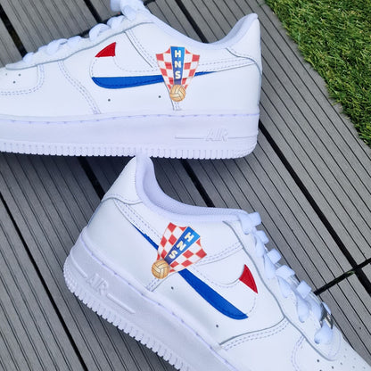 Air Force 1 "Kroatien Fußball Logo"