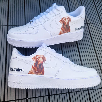 Air Force 1 "Labrador Wunschtext"