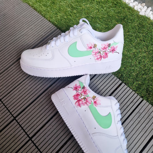 Air Force 1 "Lila Blumen"
