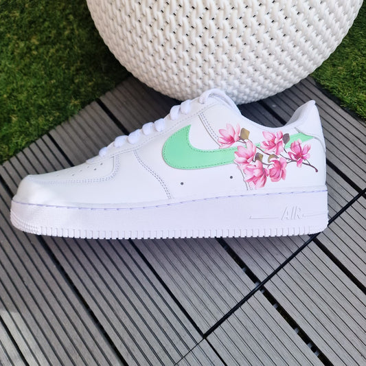 Air Force 1 "Lila Blumen"