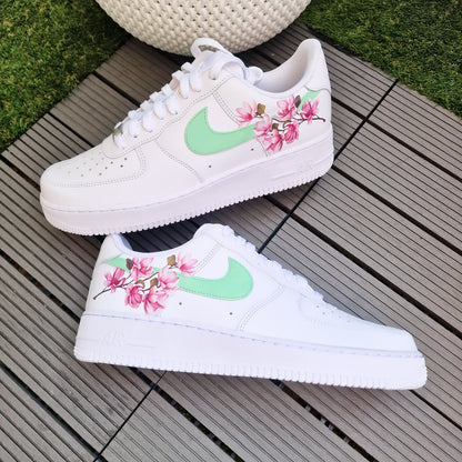 Air Force 1 "Lila Blumen"