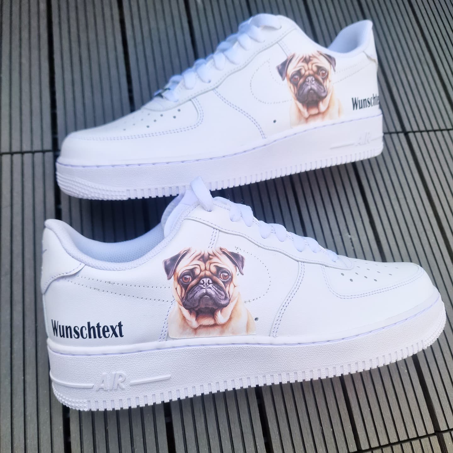 Air Force 1 "Mops Wunschtext"
